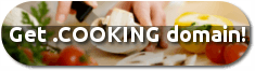 .cooking new gTLD button